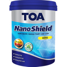 Sơn ngoại thất cao cấp TOA Nanoshield bóng - 5L